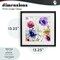 Stupell Industries Modern Spring Garden Flowers Framed Print Under Glass, design by Sasha